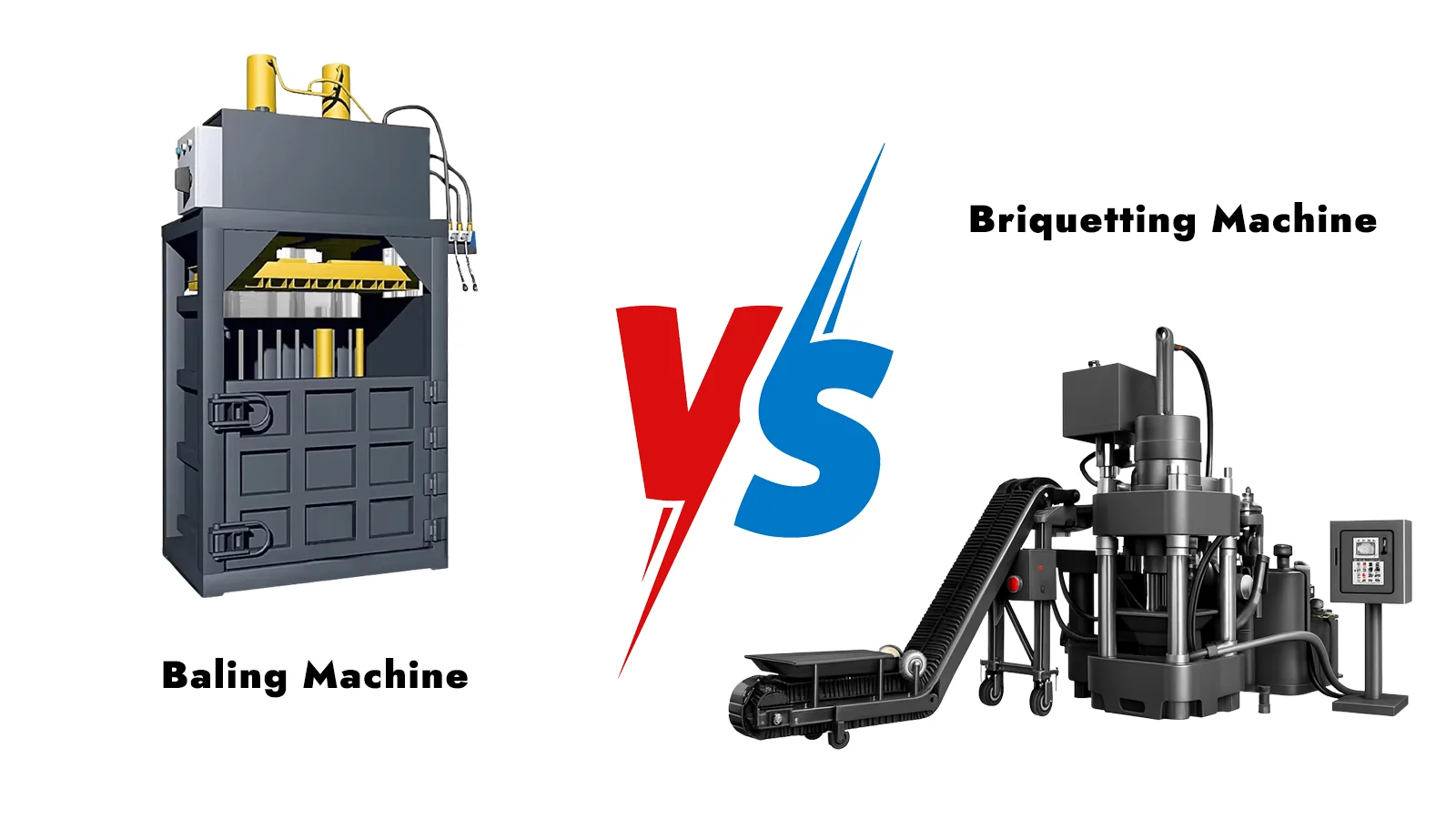 Briquetting Machine vs Baling Machine: Which to Choose?
