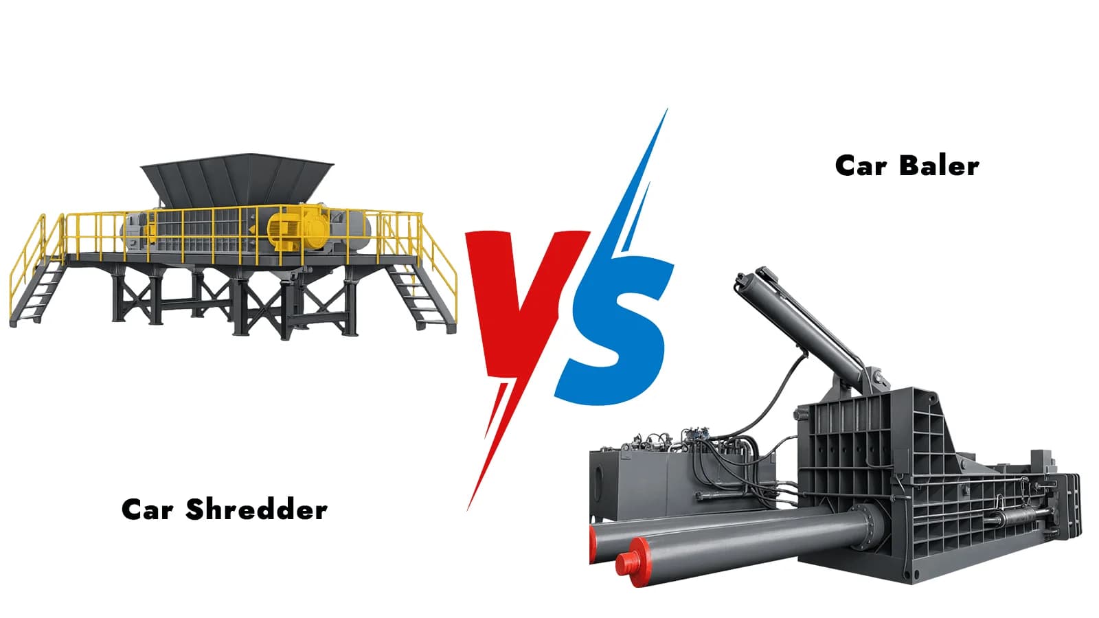 Car Baler vs Car Shredder: Which to Choose?