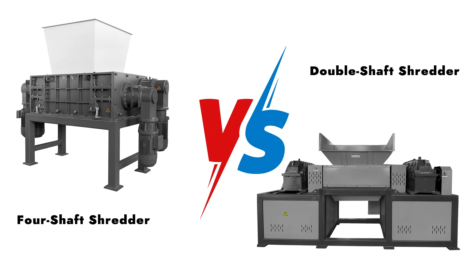 Four Shaft vs Double Shaft Shredders: Advanced Comparison