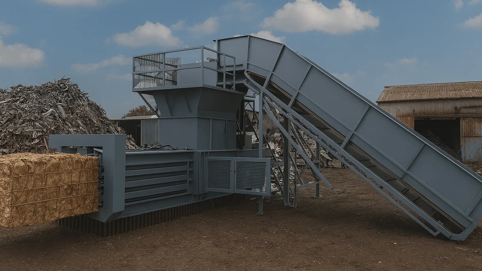 Automatic Horizontal Balers Reduce Costs