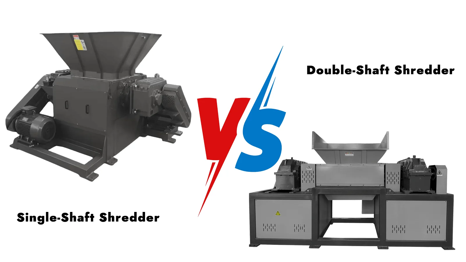 Single Shaft vs Double Shaft Shredders: Which to Choose?