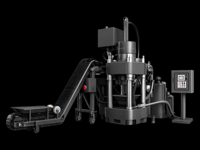 ARZIR Briquetting Machine - Metal Chip Compaction System