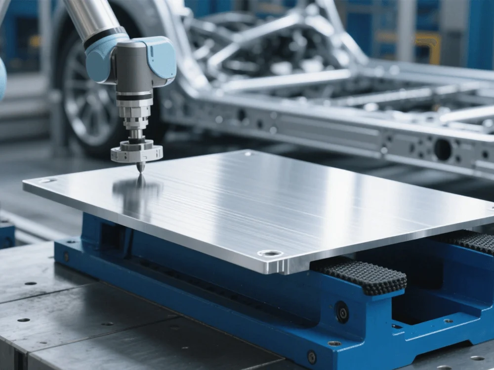 Automotive aluminum recycling facility