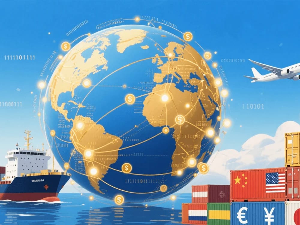 Export trading facility preparing metal bales