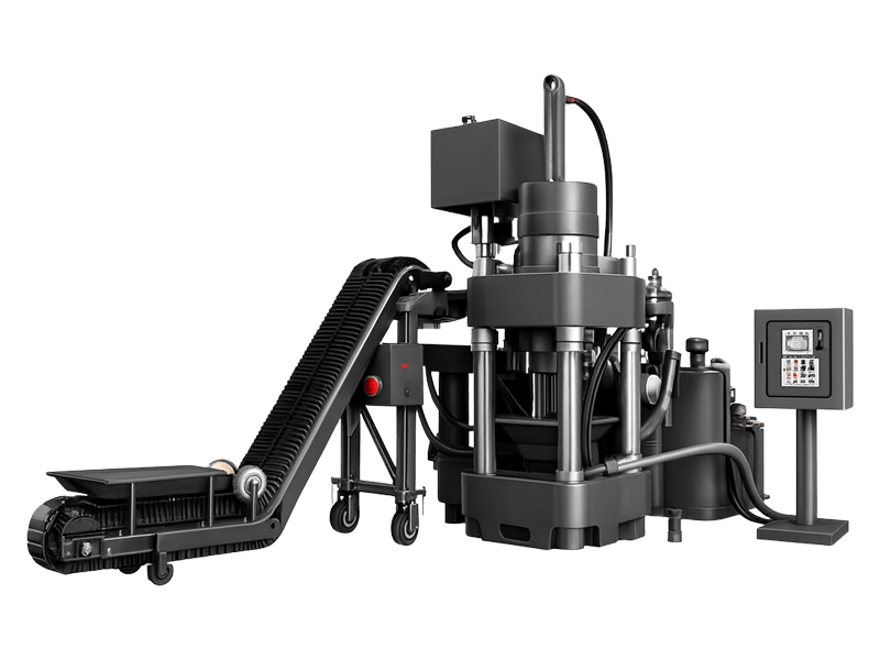 ARZIR Hydraulic Briquetting Machine for Metal Chips
