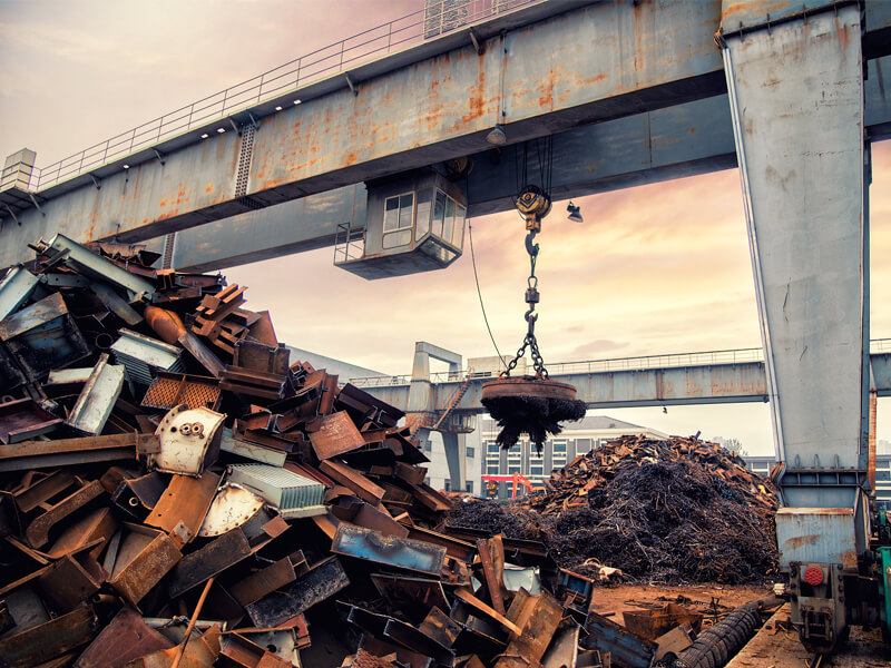 Scrap Steel Processing