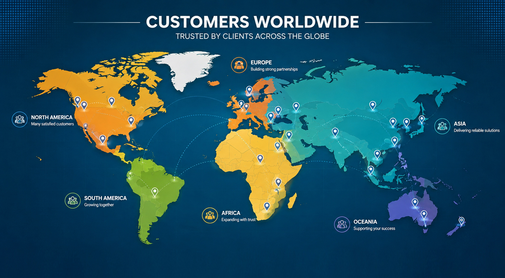 ARZIR Global Reach — Trusted Across Every Continent