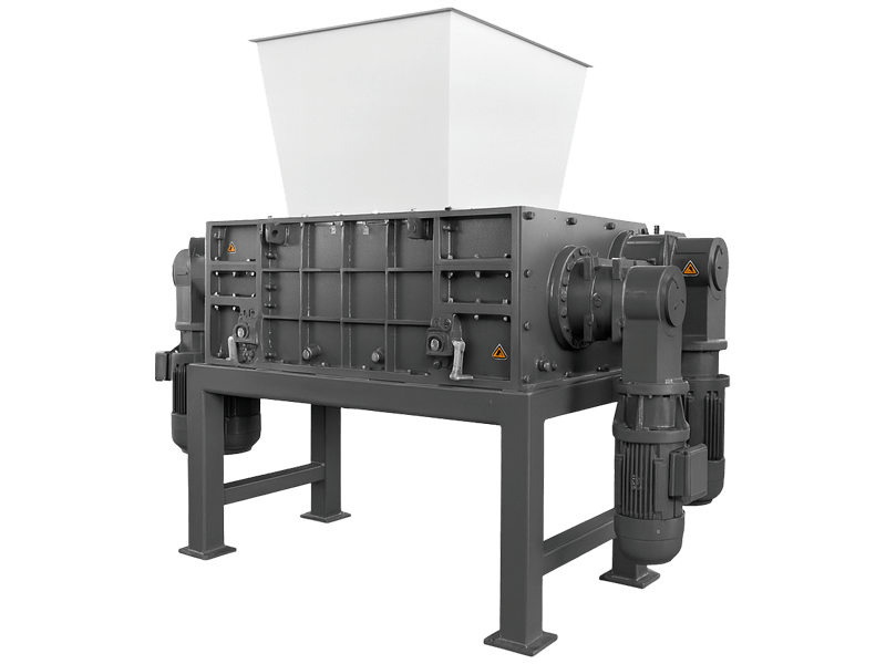 ARZIR Four-Shaft Shredder for E-Waste and Precise Sizing