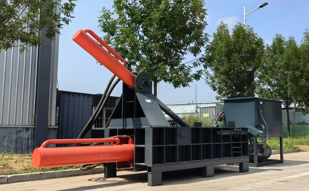 160T Scrap Metal Baler for SMEs