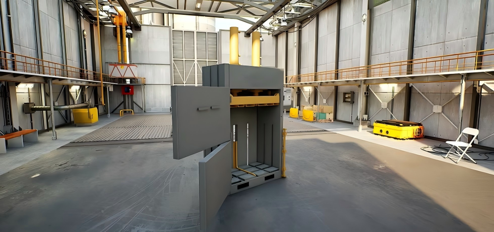 Industrial Vertical Baler Configuration