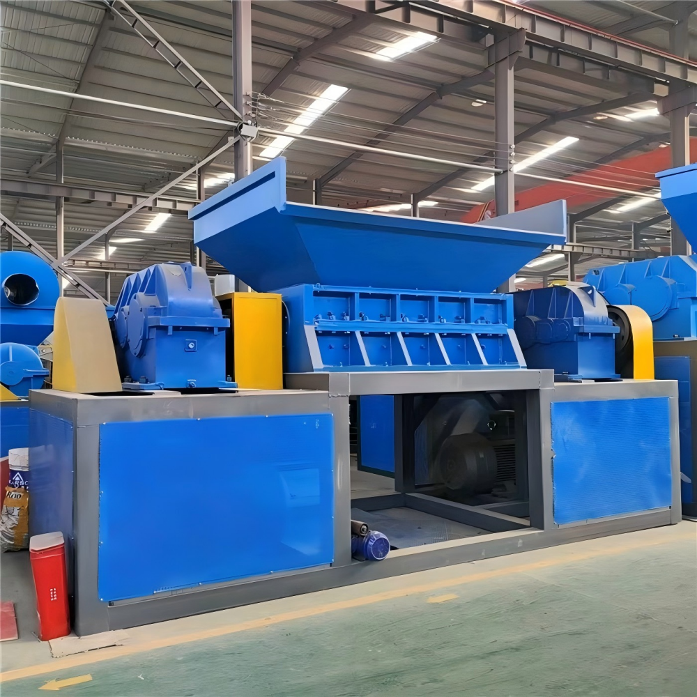 Industrial Double-Shaft Shredder Components