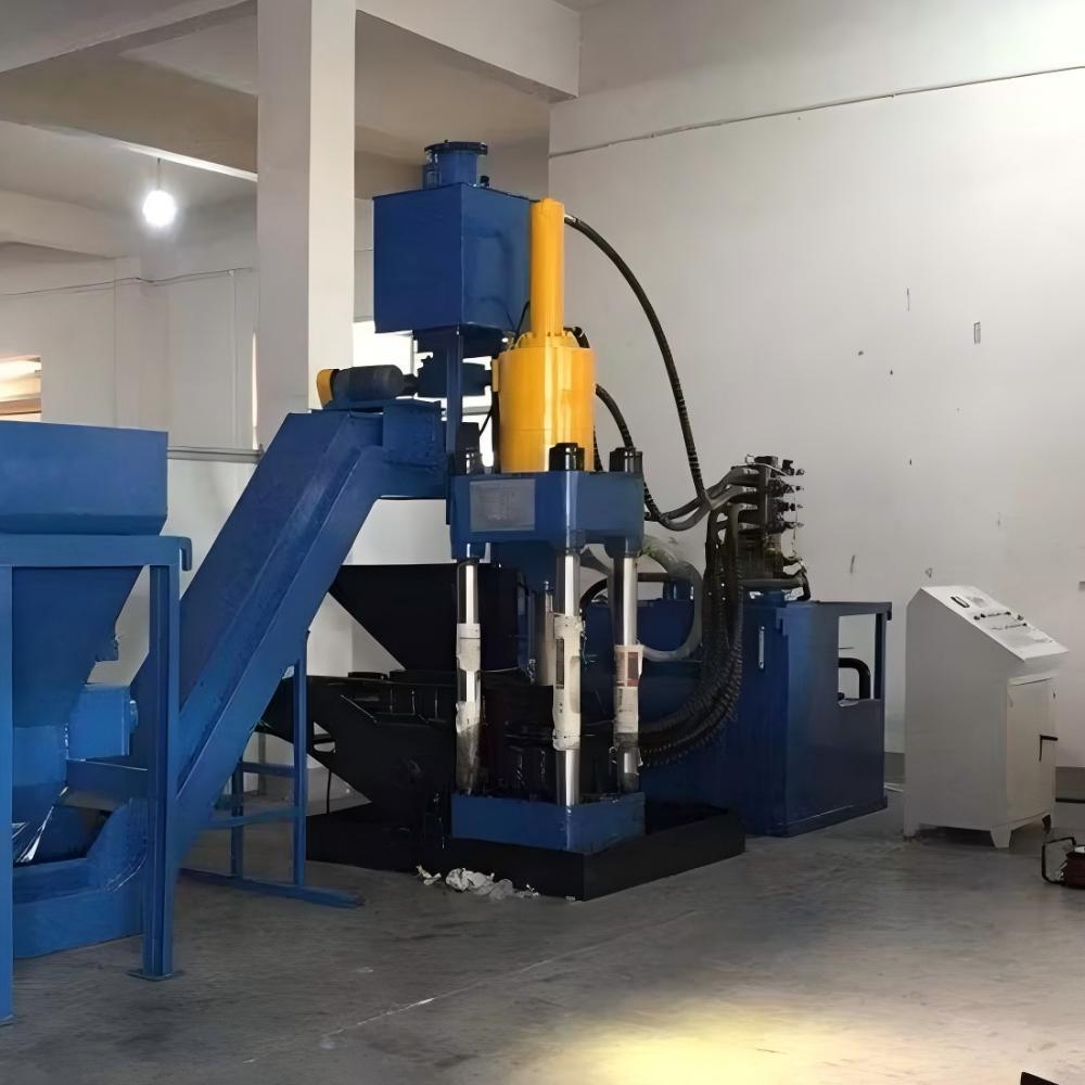 Hydraulic Briquetting Machine Internal Components