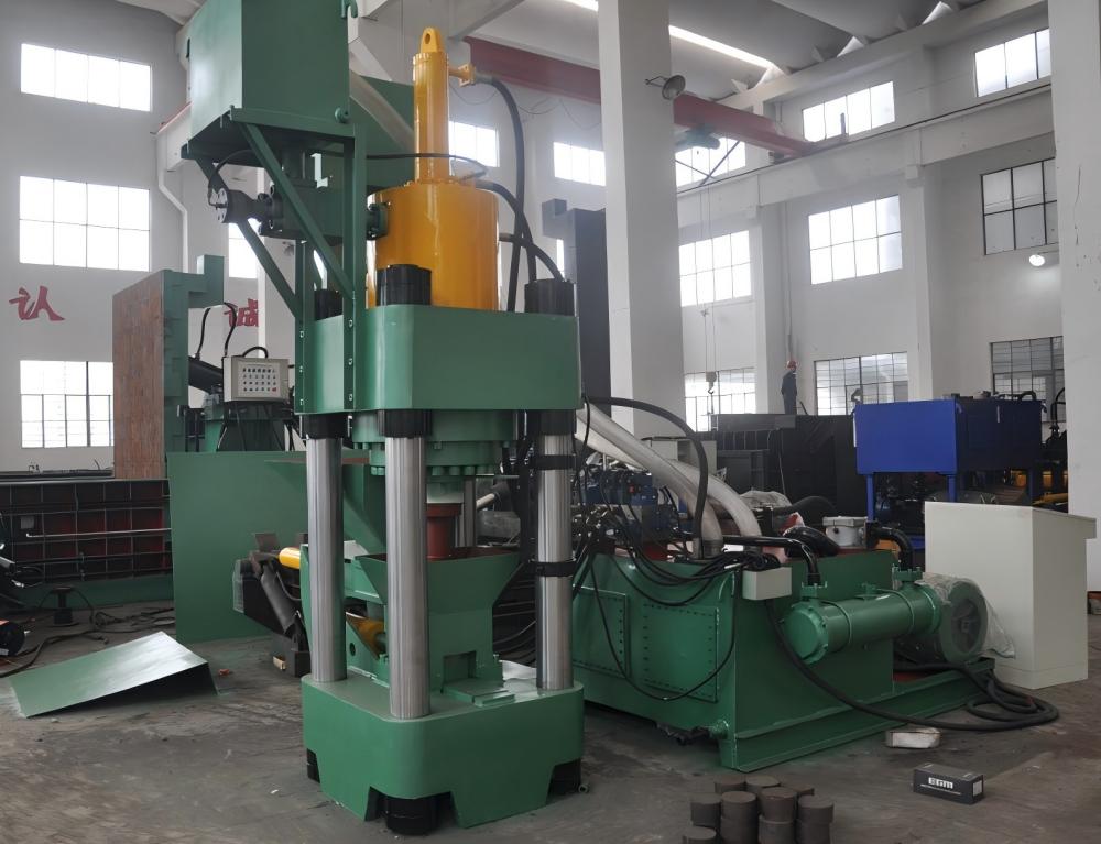 Industrial Hydraulic Briquetting Machine for Steel Scrap