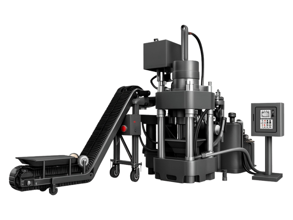 Industrial Briquetting Machine for Metal Scrap