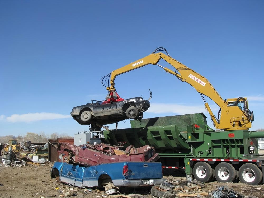 Industrial Car Baler Machine