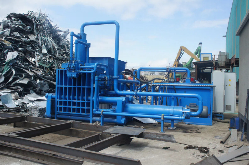 HARSLE Horizontal Scrap Metal Baler