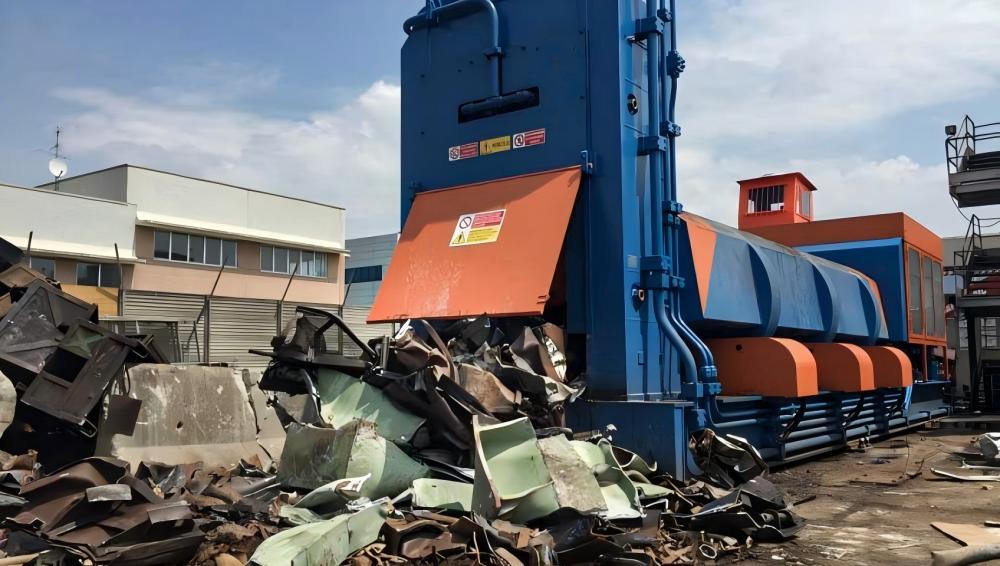 Fixed Hydraulic Scrap Shear for Industrial Use