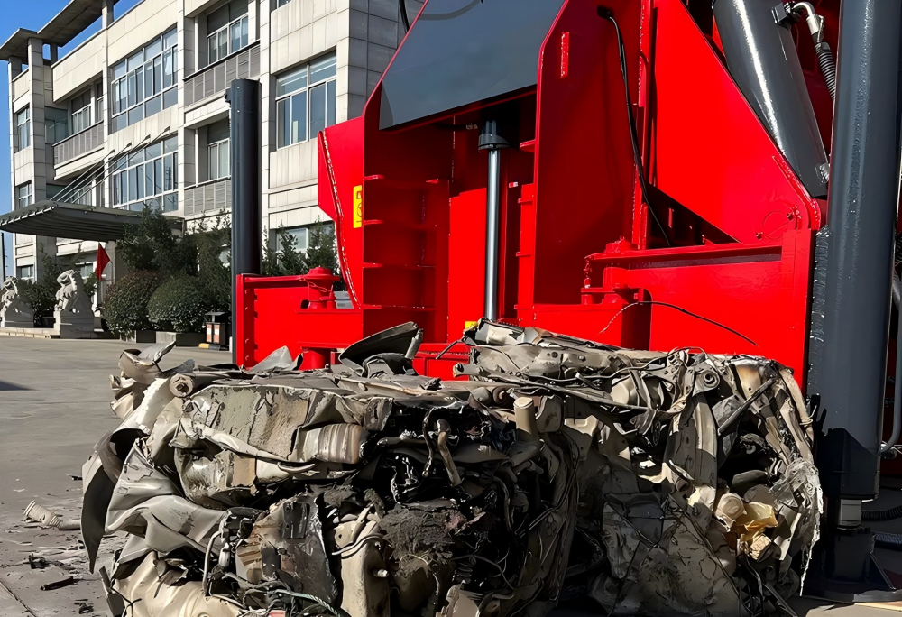 Evaluating a Car Body Baler for High-Output Operations