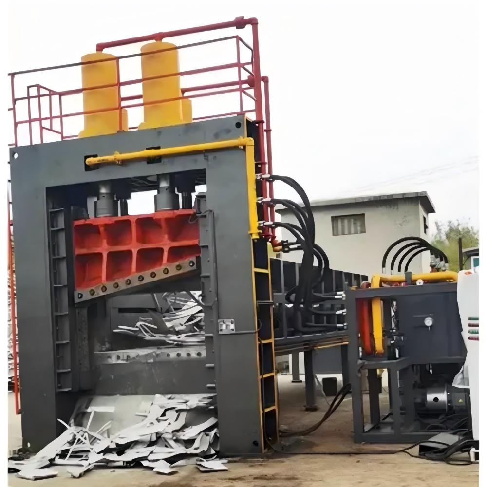Hydraulic Scrap Metal Plate Cutting with Gantry Shear