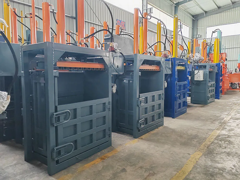 HARSLE Industrial Vertical Baler Machine