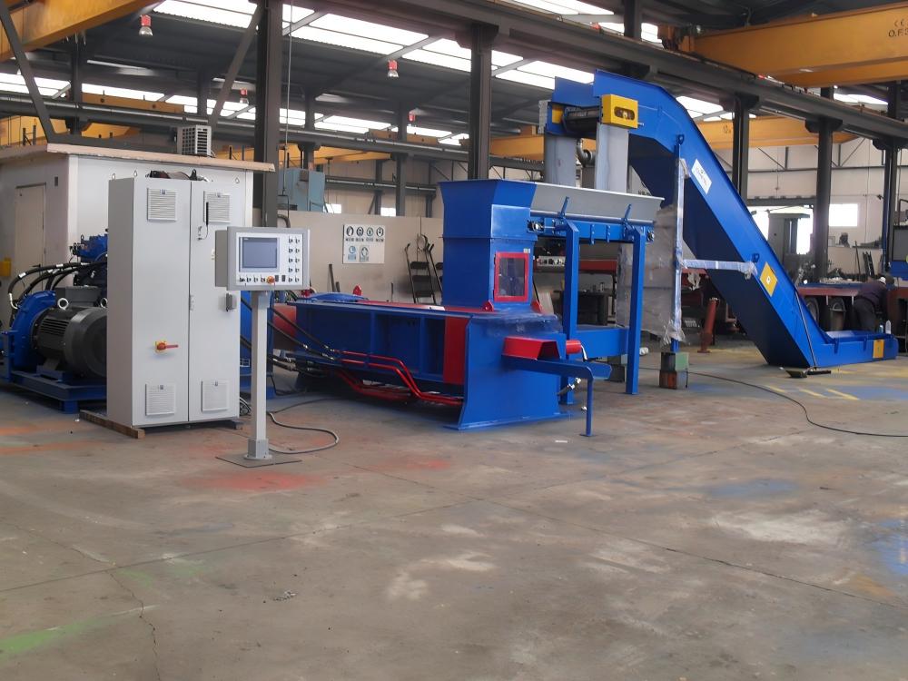 JBV-600 Briquetting Machine with Automated Feeder