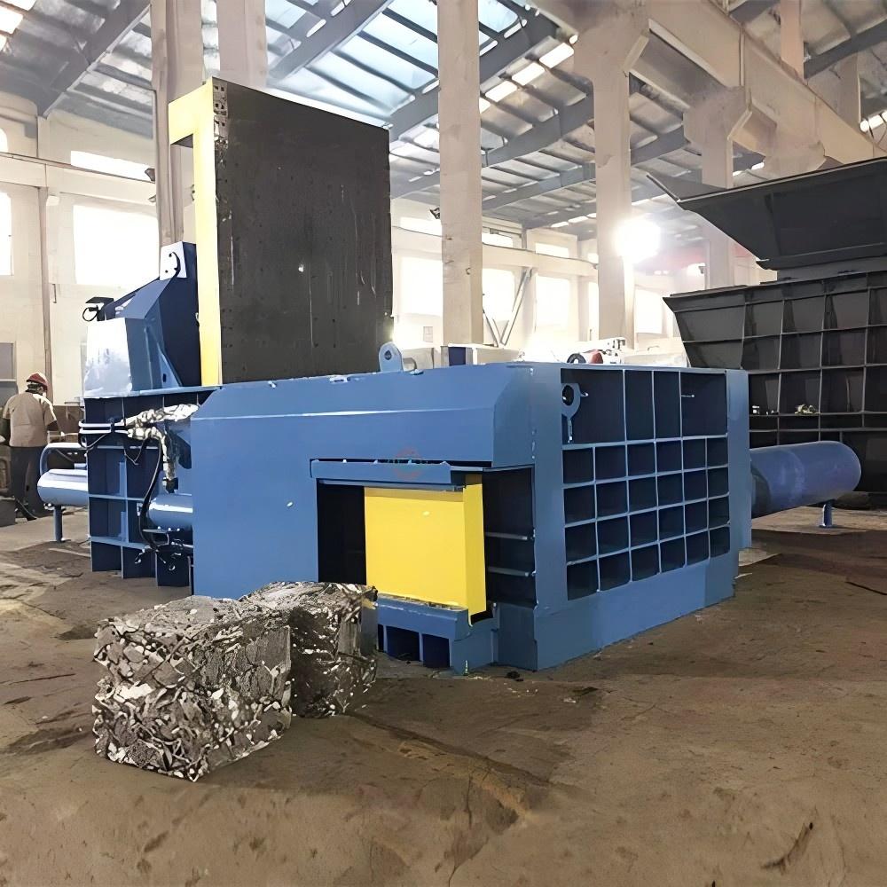 On-Site Metal Waste Compaction Equipment