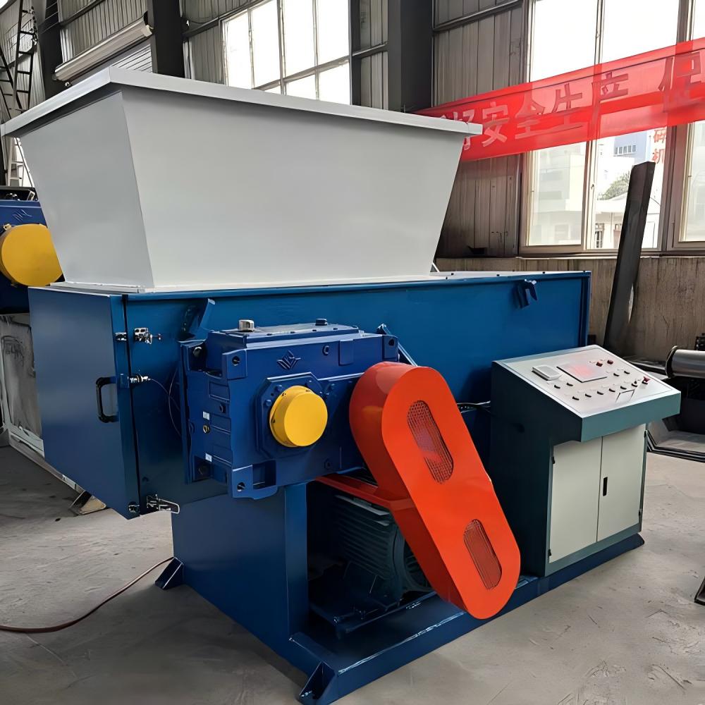 Industrial Single-Shaft Shredder for Plastic Recycling