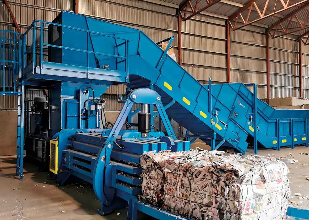 Industrial Scrap Metal Baler Applications