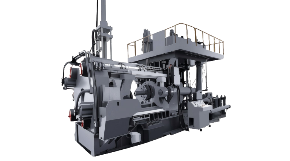 Industrial Aluminium Extrusion Press Machine in Factory