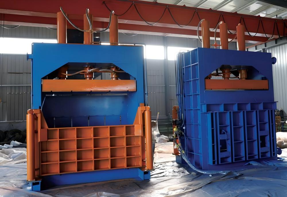 Industrial Vertical Baler Machine