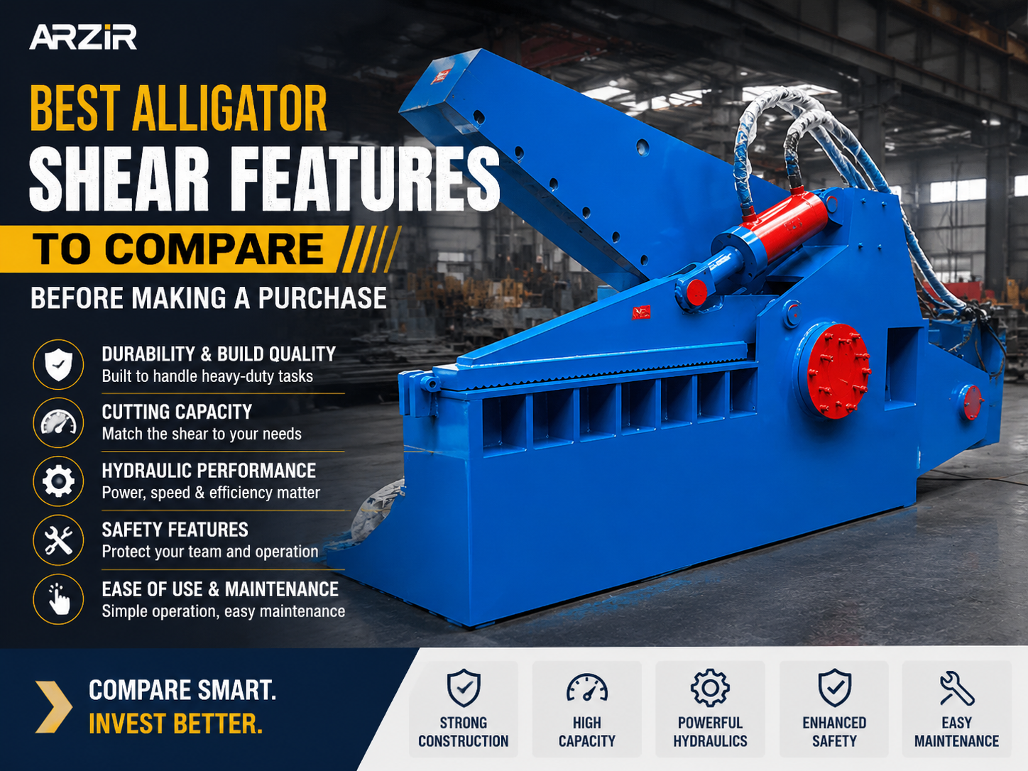 best alligator shear features to compare before making a purchase