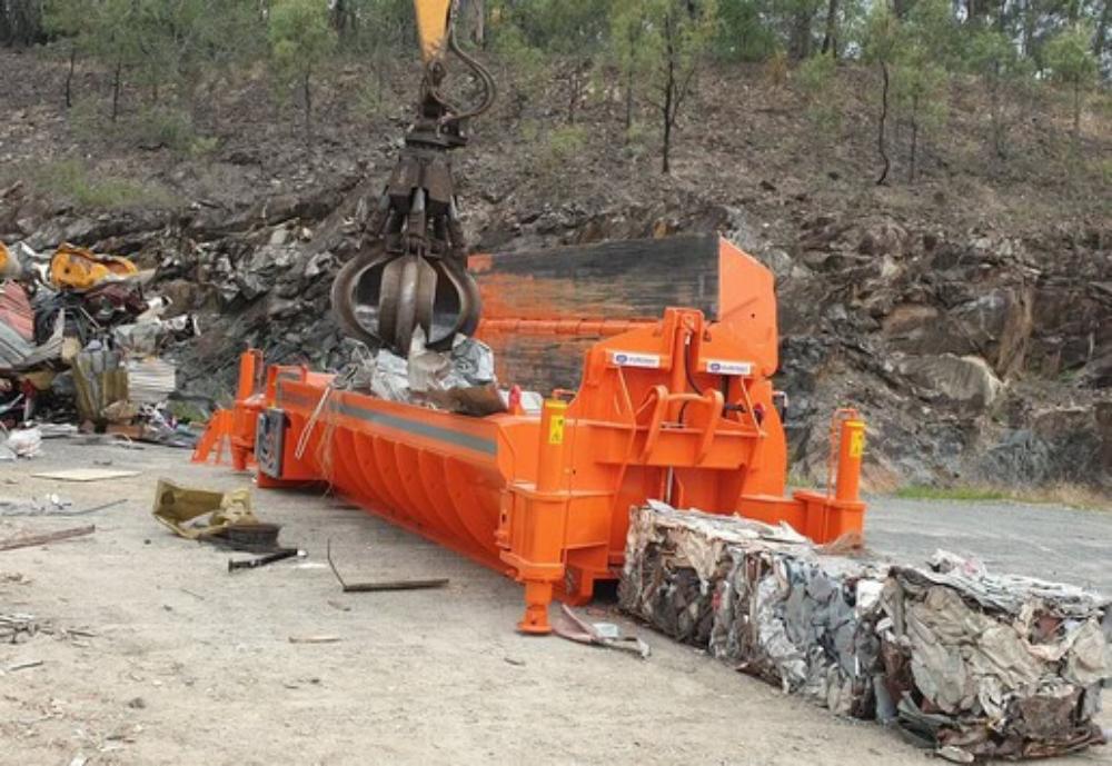 Mobile Car Body Baler Configuration