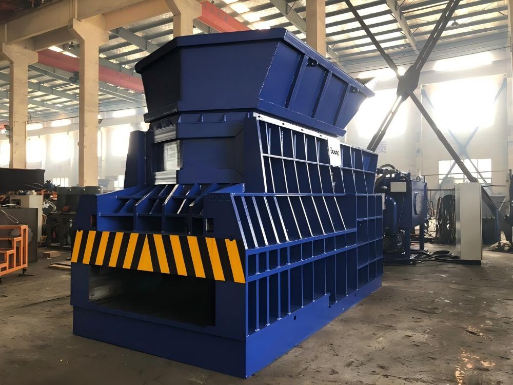 Industrial Container Shear for Metal Recycling