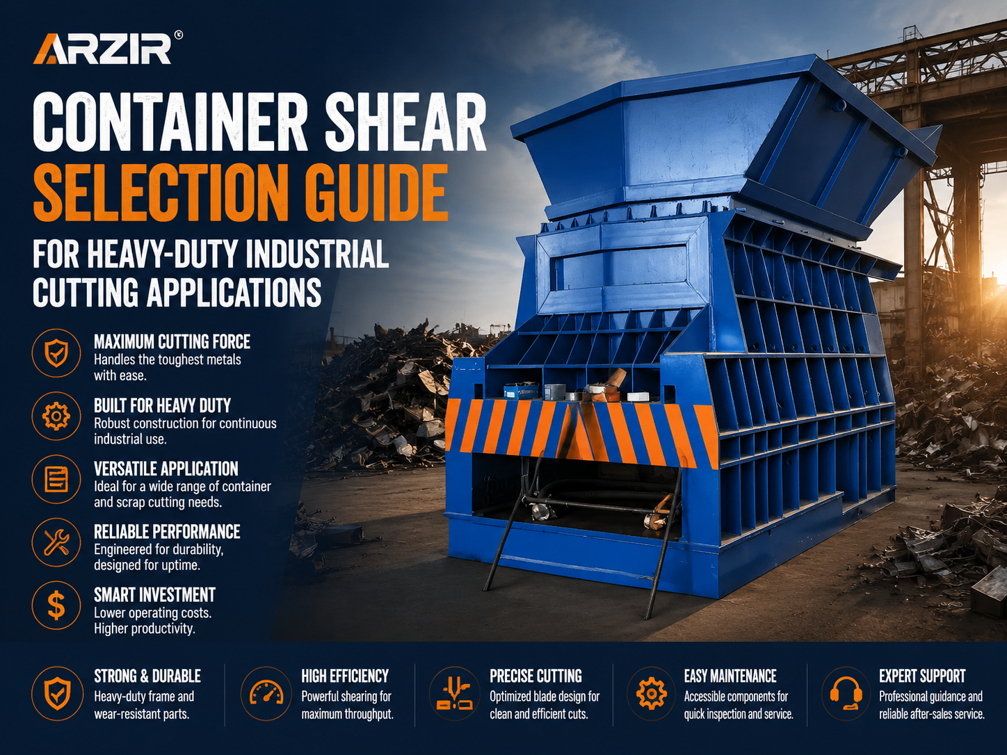 container shear selection guide for heavy duty industrial cutting applications