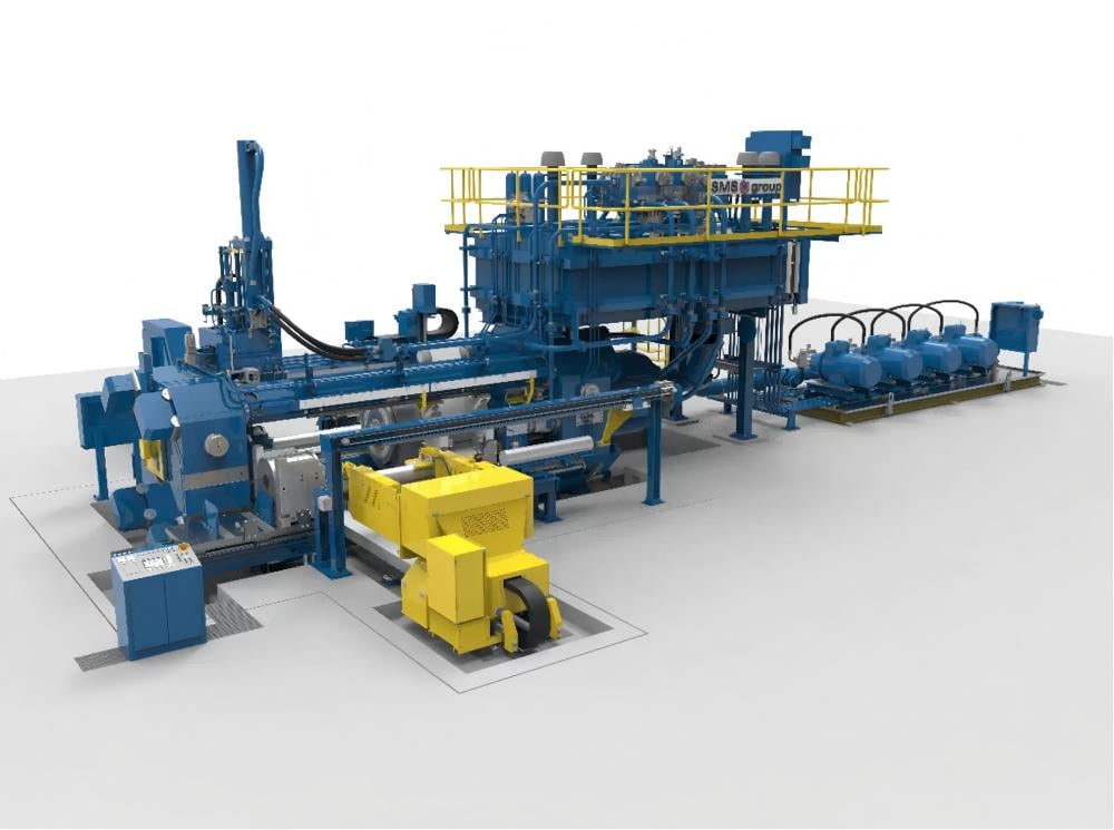 Aluminium Extrusion Press Configuration