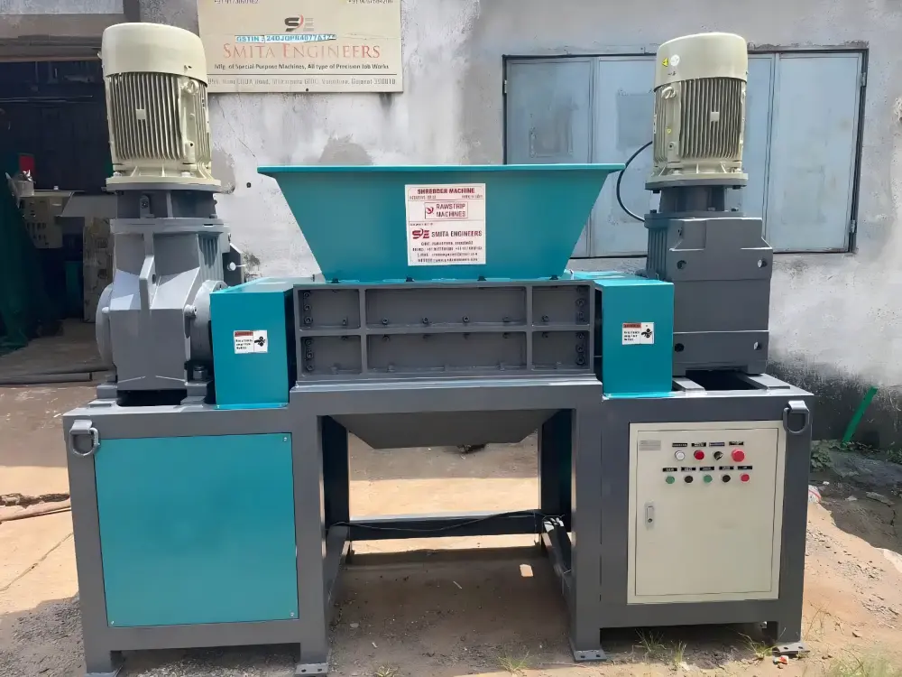 Industrial Double-Shaft Shredder Gearbox and Components