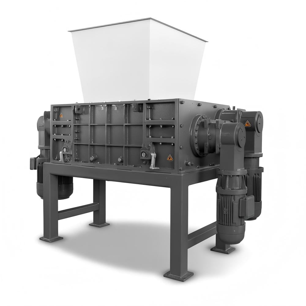 Industrial Four-Shaft Shredder for Metal and Plastic Recycling