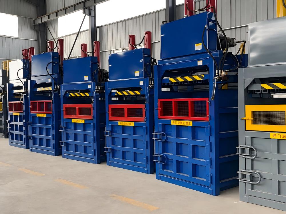 Hydraulic System of an Industrial Vertical Baler