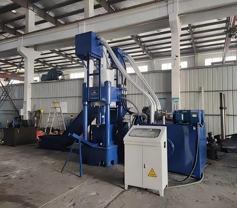 Hydraulic Briquetting Machine for Cast Iron Chips