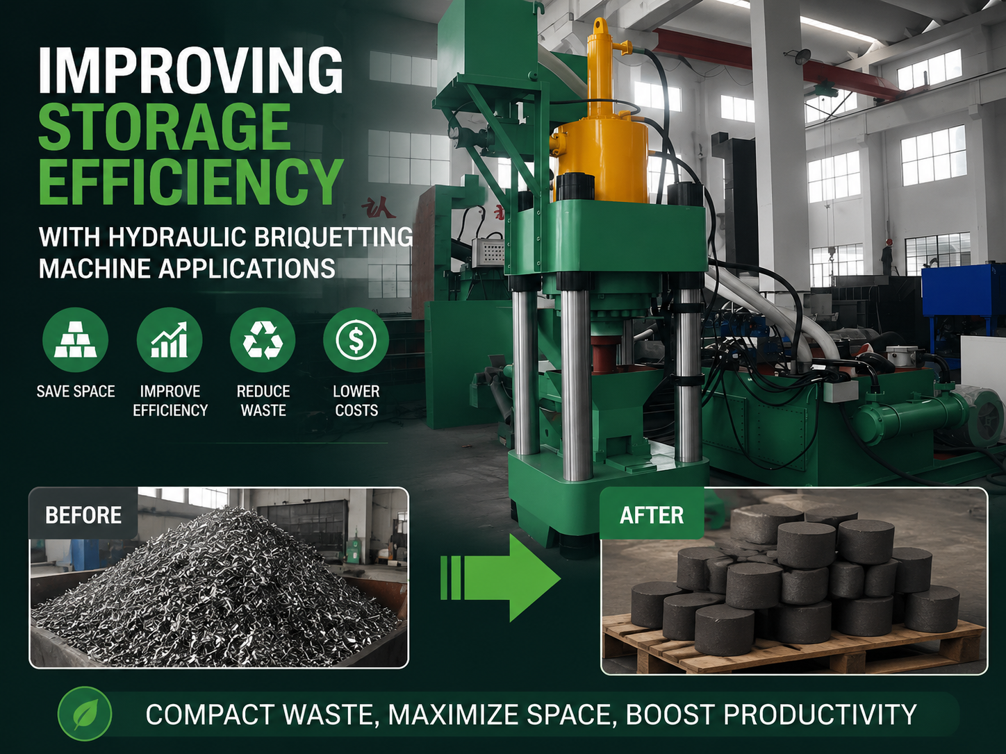 improving storage efficiency with hydraulic briquetting machine applications a comprehensi