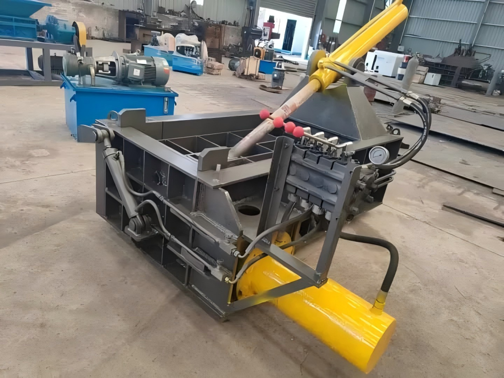 Heavy Duty Metal Baler Machine Structure