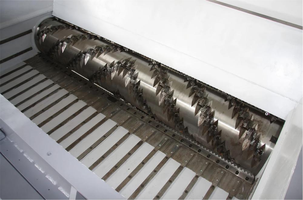 Single-Shaft Shredder Rotor and Blades