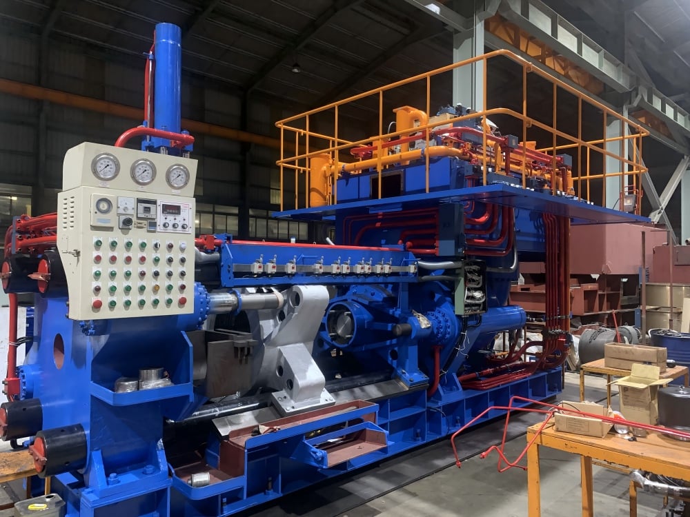 Industrial Extrusion Line for Aluminium Profiles