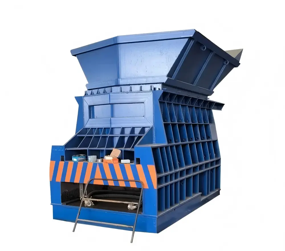 Container shear blade and cutting head detail