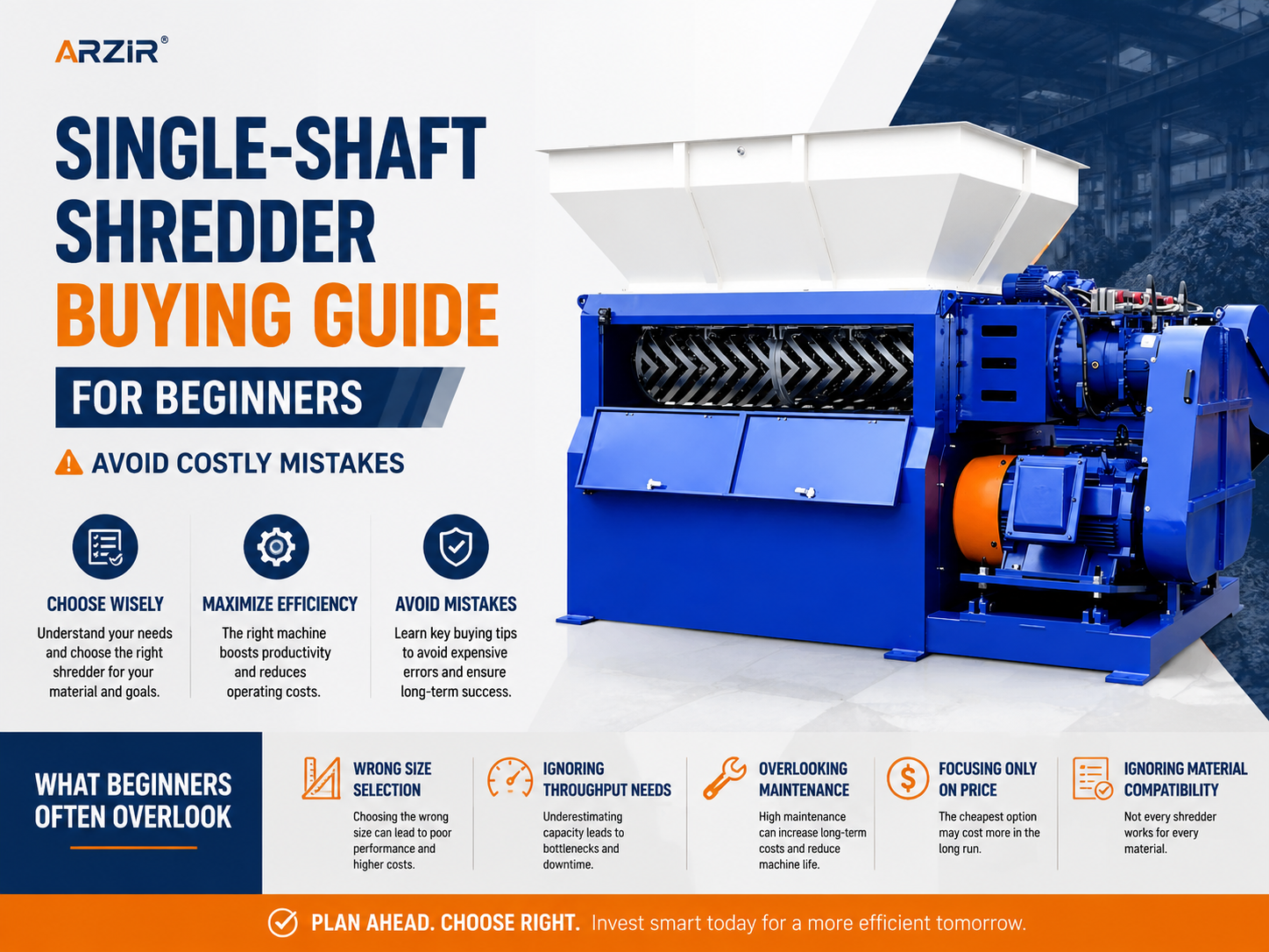 single shaft shredder buying guide for beginners avoid costly mistakes