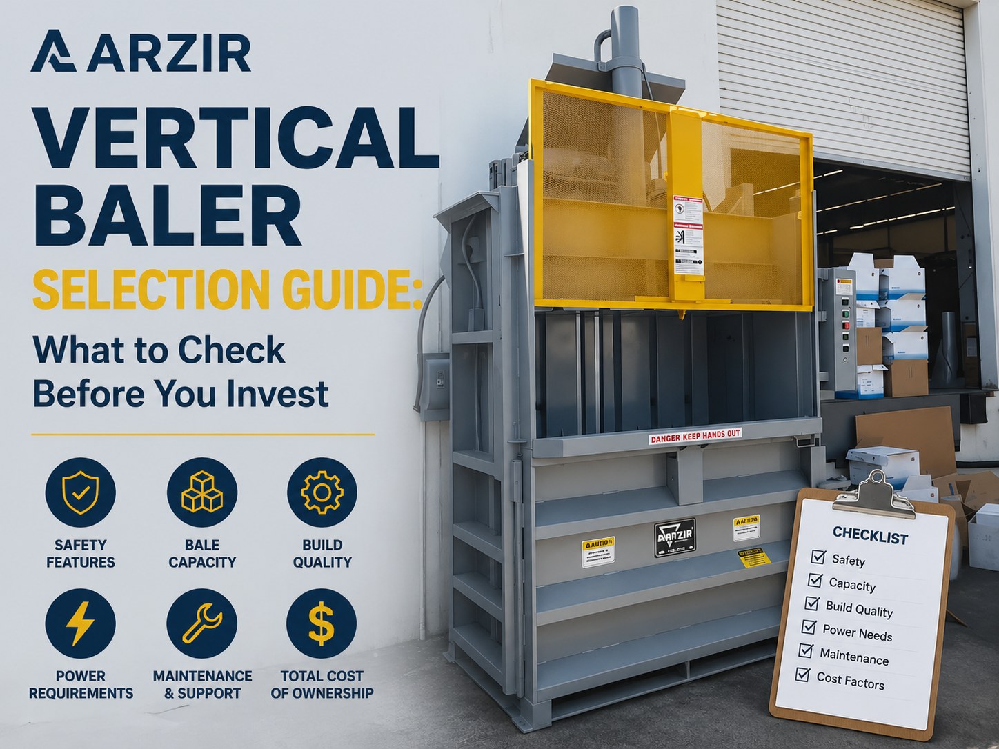 vertical baler selection guide what to check before you invest