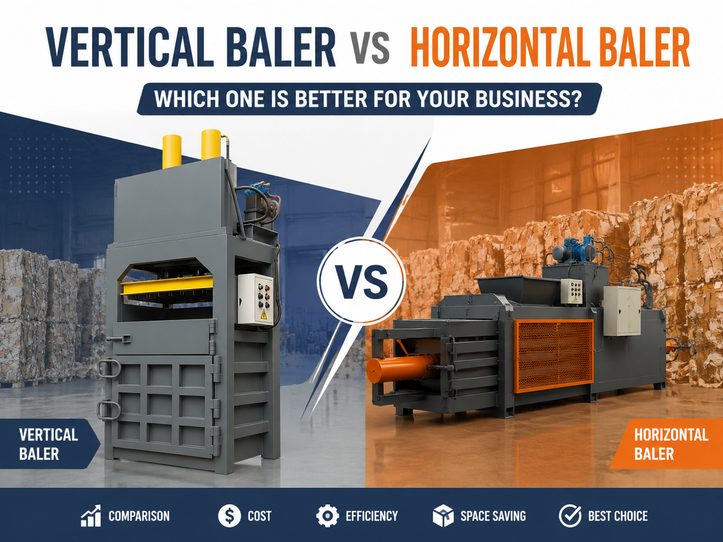 vertical baler vs horizontal baler which one is better for your business
