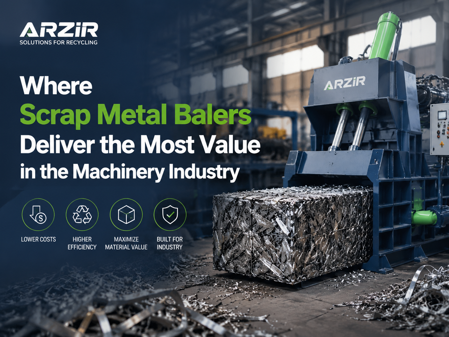 where scrap metal balers deliver the most value in the machinery industry 1