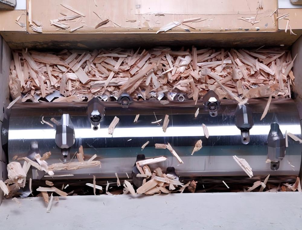 Wood Waste Shredding Application