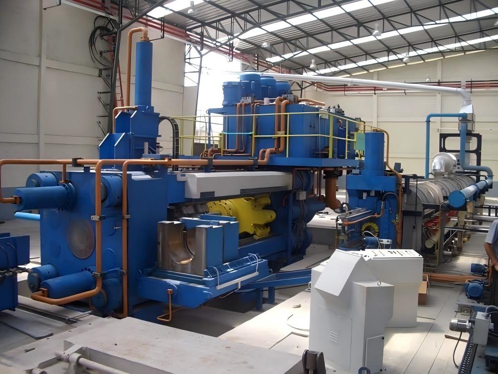 Hydraulic System Components of an Extrusion Press